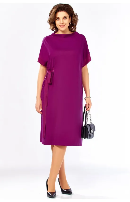 Платье Ольга Стиль С1005 фуксия