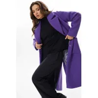 Пальто Mislana 854-1 фиолетовый