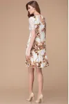 Платье Svetlana Style 1198 молочный+узоры