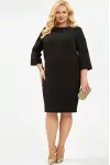 Платье Axxa 55230 черный Платье Axxa 55230 черный