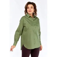 Рубашки Avenue 0343 оливка