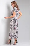 Платье Viola Style 01041-1 серый