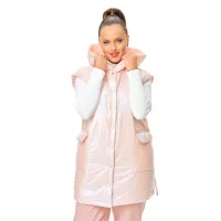 Жилет T&n 7736 розовый перламутр. 