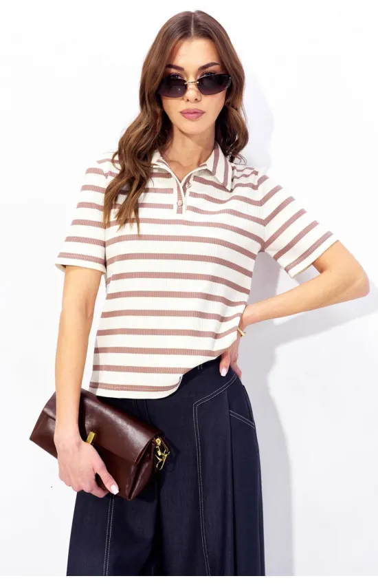 Майка Люше 4344 коричневый