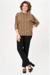 Кофта Michel Chic 782-1 карамельный арабеск