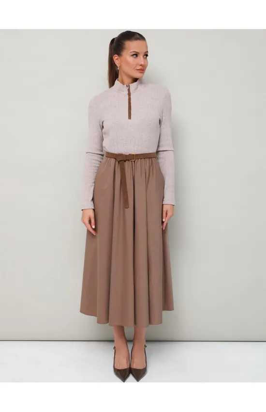 Платье Pur Pur 11-323/2 Бежевый