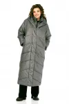 Пальто Диамант 2128 серый