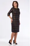 Платье Lady Style Classic 955-8 Синий с хаки Платье Lady Style Classic 955-8 Синий с хаки