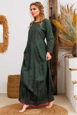 Платье Амулет 9910 изумруд 170