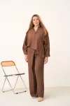 Блузка Gratto 4469 кофейный Блузка Gratto 4469 кофейный