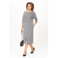 Платье Michel Chic 2190 черно-белый