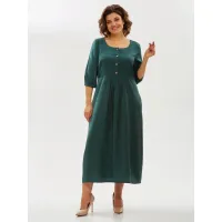Платье Your Size 2258/170 Изумрудный