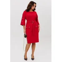 Платье Галеан Cтиль 998 красный