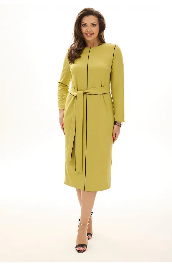 Платье Mali 424-025 горчичный