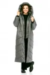 Пальто Диамант 2128 серый