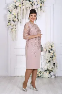 Платье Ninele 6153 Пудра