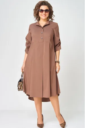 Платье Eva Grant 7168 капучино