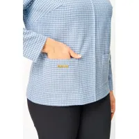 Блузка Дали 4440 голубая