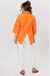 Блузка Michel Chic 786 морковный