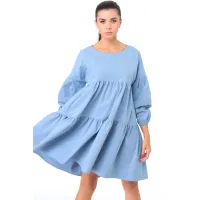 Платье Talia Fashion 368 голубой