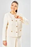 Пиджак Bonna Image 1039-1 молочный
