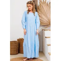 Платье Амулет 9923 небесный 164