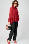 Блузка Eva Grant 7221 красный