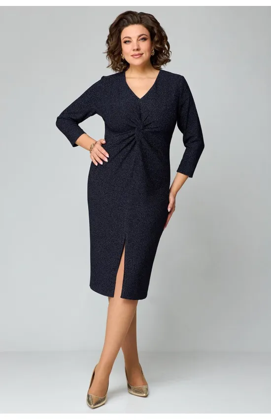 Платье Мишель Стиль 1234 темно-синий
