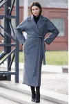 Пальто Ivera 7006-1 темно-серый