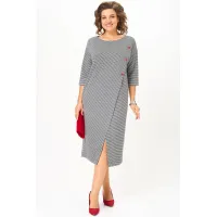 Платье Michel Chic 2190 черно-белый Платье Michel Chic 2190 черно-белый