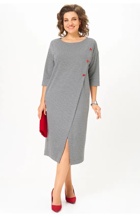 Платье Michel Chic 2190 черно-белый