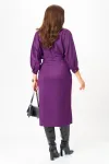 Платье Michel Chic 2189 сливовый Платье Michel Chic 2189 сливовый