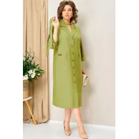 Платье Volna 1412 фисташка