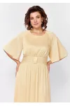 Платье Mira Fashion 5575 кремовый