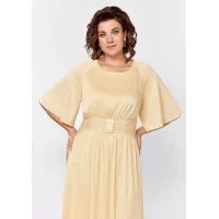 Платье Mira Fashion 5575 кремовый