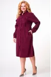 Платье Anelli 920 бордо Платье Anelli 920 бордо