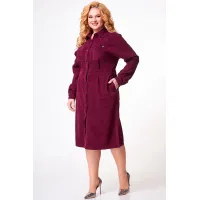 Платье Anelli 920 бордо Платье Anelli 920 бордо