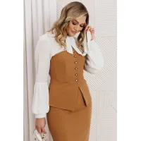 Блузка Мода-Юрс 2467bl белый