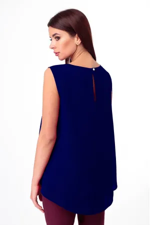 Блузка Anelli 809 синий