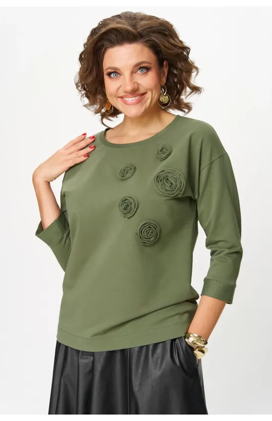 Блузка Rumoda 2268 зеленый