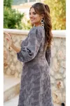 Платье Vittoria Queen 27103 меланж серый