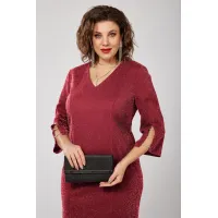 Платье Орхидея Люкс 1370-3 Красный