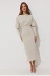 Платье Люше 4266 бежевый
