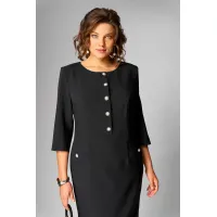 Платье Орхидея Люкс 1625 Черный