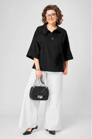 Блузка Michel Chic 786 чёрный new