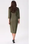 Платье Rishelie 1008 тёмно-оливковый