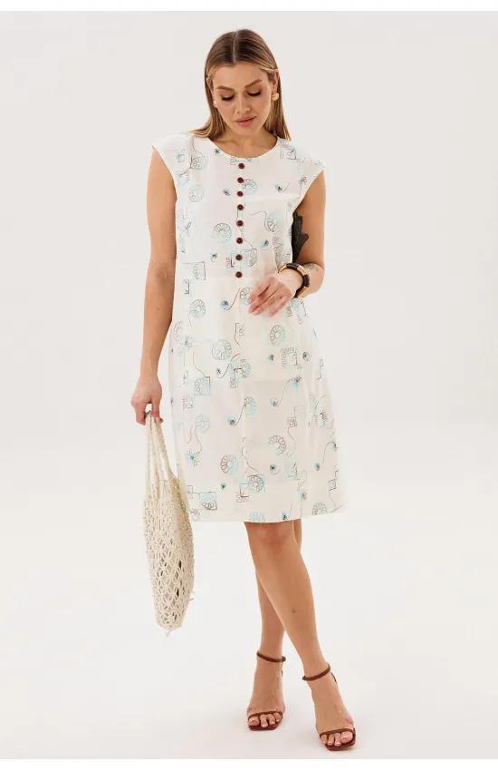 Платье Fantazia Mod 5208-1 белый