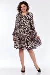 Платье Милора-Стиль 1035 леопард Платье Милора-Стиль 1035 леопард