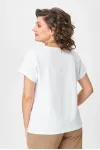 Блузка Rumoda 2259 капучино_белый