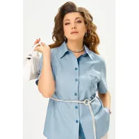 Блузка Fita 20462 Загорка небесный
